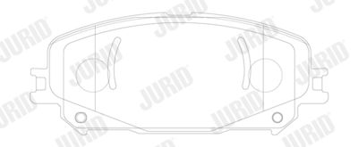 Brake Pad Set, disc brake 573900J