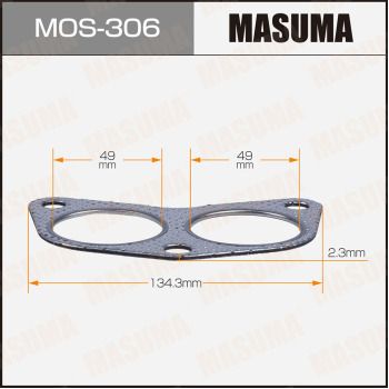 MASUMA MOS-306 Прокладка глушителя  для SUBARU  (Субару Брз)