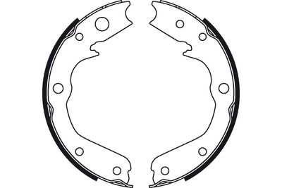 BREMSBACKENSATZ FESTSTELLBREMSE TRW GS8497 1