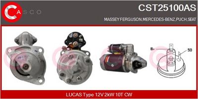 STARTER CASCO CST25100AS