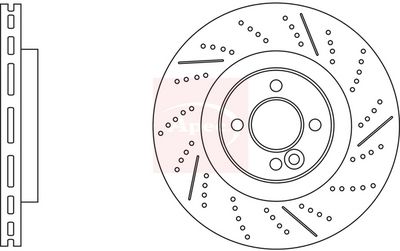 APEC Brake Disc DSK3189