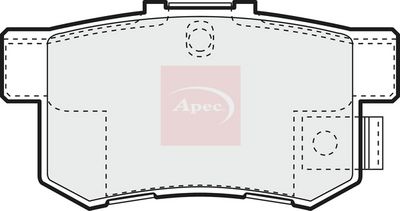 APEC Brake Pad Set, disc brake PAD1066