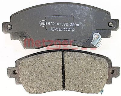 BREMSBELAGSATZ SCHEIBENBREMSE METZGER AUTOTEILE 1170824 2