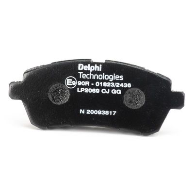 BREMSBELAGSATZ SCHEIBENBREMSE DELPHI LP2069 4