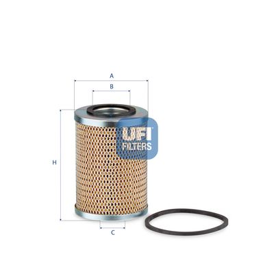 маслен филтър UFI 25.409.01