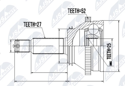 NTY NPZ-HY-514 Деталь для HYUNDAI SANTA FÉ I (SM) 2.0 CRDi 4x4 NTY NPZ-HY-514 Деталь для HYUNDAI SANTA FÉ I (SM) 2.0 CRDi 4x4