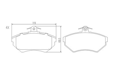 SET PLACUTE FRANA FRANA DISC BOGAP A8210101 5