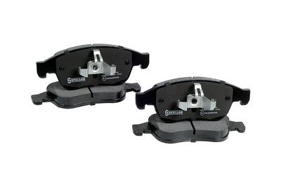 комплект спирачно феродо, дискови спирачки STELLOX 000 050B-SX