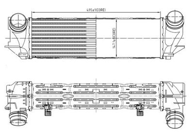 INTERCOOLER COMPRESOR NRF 309065 4
