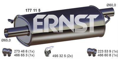 MITTELSCHALLDäMPFER