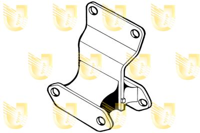 Подвеска, двигатель UNIGOM 395073 для FIAT 131