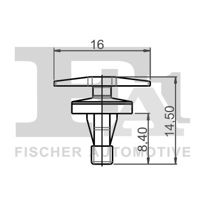 Patent, dísz-/védőléc FA1 11-40102.5