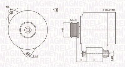 Alternator 063731139010