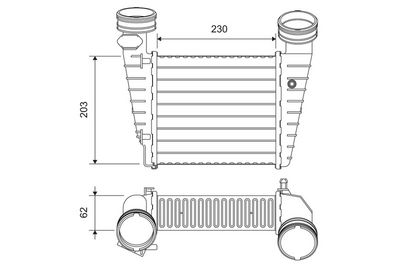 Charge Air Cooler 818720