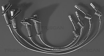 Комплект проводов зажигания TRISCAN 8860 7208 для HONDA PRELUDE