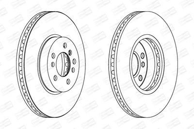 BREMSSCHEIBE CHAMPION 562134CH1 1