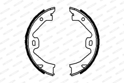 Bromsbackar, sats, parkeringsbroms FERODO FSB633