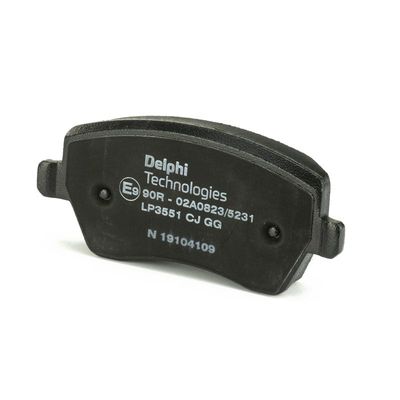 BREMSBELAGSATZ SCHEIBENBREMSE DELPHI LP3551 5