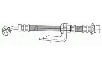 Тормозной шланг NIPPARTS J3704142 для HONDA PRELUDE