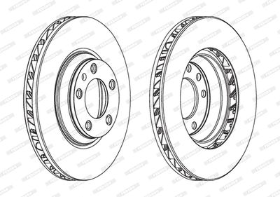 DISC FRANA FERODO DDF1408LC1 1