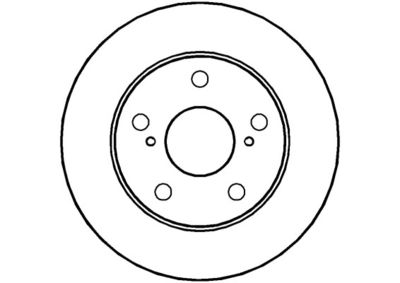 NATIONAL NBD560 Тормозные диски для TOYOTA PREVIA I (_R1_, _R2_) 2.4 4WD (TCR21_, TCR20_) NATIONAL NBD560 Тормозные диски для TOYOTA PREVIA I (_R1_, _R2_) 2.4 4WD (TCR21_, TCR20_)