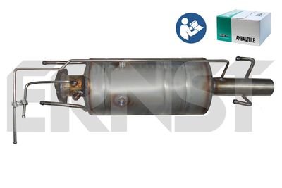 Filtr sadzy / filtr cząstek stałych, układ wydechowy ERNST 910682