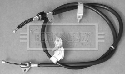 Cable Pull, parking brake Borg & Beck BKB3720