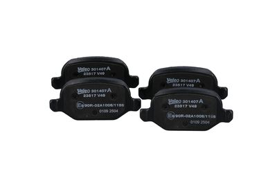 BREMSBELAGSATZ SCHEIBENBREMSE VALEO 301407A 26