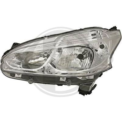 DIEDERICHS 4227081 Основная фара  для PEUGEOT 208 (Пежо 208)