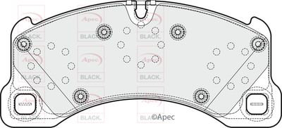 Brake Pad Set APEC PAD1670B