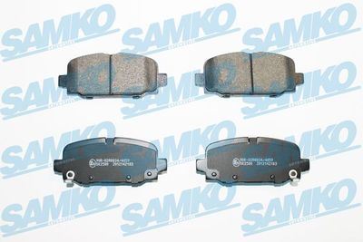 Комплект тормозных колодок, дисковый тормоз SAMKO 5SP2183 для JEEP COMPASS