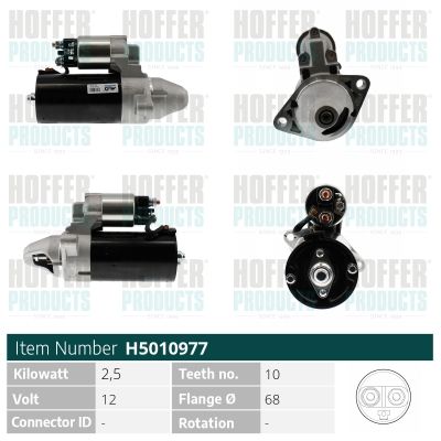 стартер HOFFER H5010977