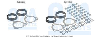 Монтажен комплект, катализатор BM Catalysts FK91101