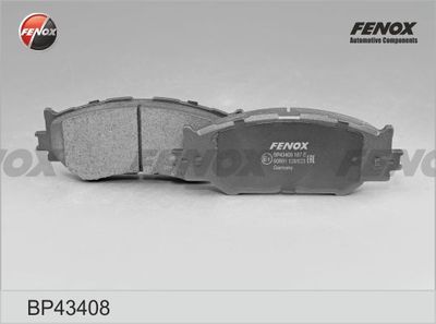 FENOX BP43408 Тормозные колодки и сигнализаторы  для LEXUS IS II (_E2_) 250 AWD (GSE25_)