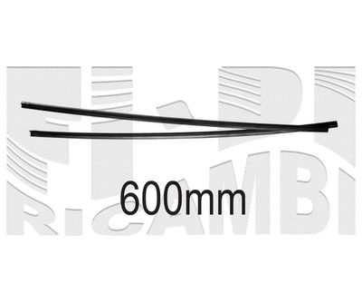 Резинка стеклоочистителя AUTOTEAM WBX600 для BMW M1