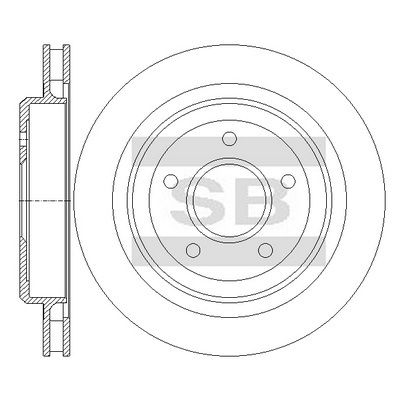 спирачен диск Hi-Q SD3076