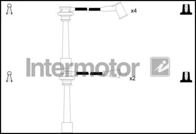 Комплект проводов зажигания INTERMOTOR 76116 для MITSUBISHI PAJERO