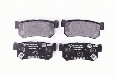 Brake Pad Set, disc brake 8DB 355 012-501