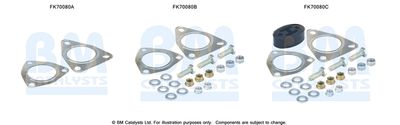 Монтажен комплект, изпускателна тръба BM Catalysts FK70080