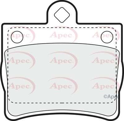 Brake Pad Set APEC PAD967