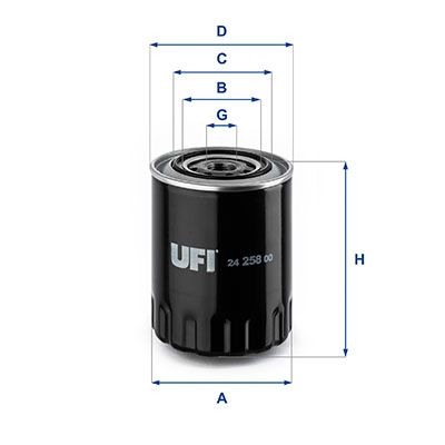 горивен филтър UFI