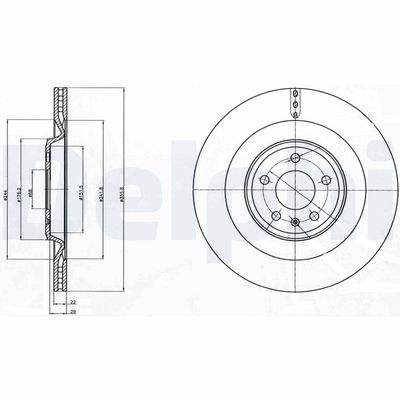 Brake Disc BG4387C