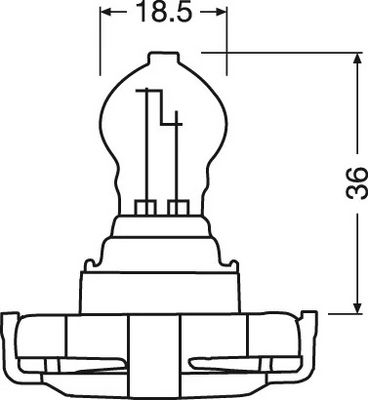 BEC INCANDESCENT BEC LUMINA ZI ams-OSRAM 5200A 2