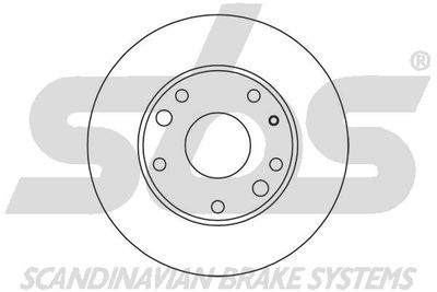 sbs 1815201577 Тормозные диски  для BMW 5 (E34) M5