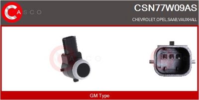 SENSOR AJUTOR PARCARE CASCO CSN77W09AS
