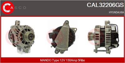GENERATOR / ALTERNATOR CASCO CAL32206GS