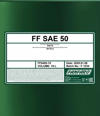 FANFARO SAE 50 10L