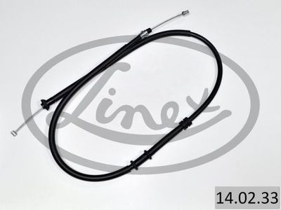 Тросик, cтояночный тормоз LINEX 14.02.33 для FIAT PANDA