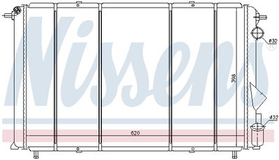 RADIATOR RACIRE MOTOR NISSENS 63874 4