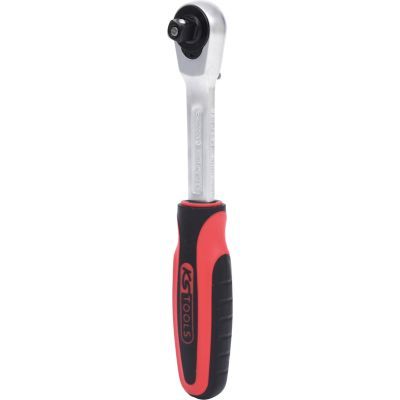 Ks Tools - Obojstranná račňa, 72 zubov 1/4", 140mm